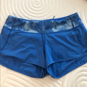 Lululemon Speed shorts